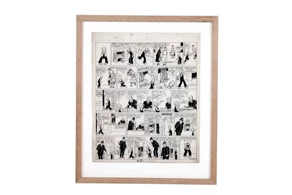 Original artwork by Dudley D. Watkins for Oor Wullie | misc / divers