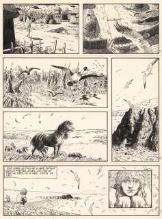 Claude AUCLAIR (1943... - Lot 18 - Bran Ruz Encre de Chine sur papier pour la planche...