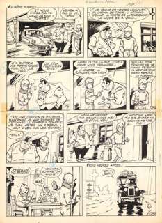 Maurice TILLIEUX (1921-1978) - Gil Jourdan - Les moines… | Huberty Breyne