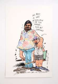 AL COUTELIS Hommage... - Lot 155 - AL COUTELIS Hommage à François Corteggiani Aquarelle...