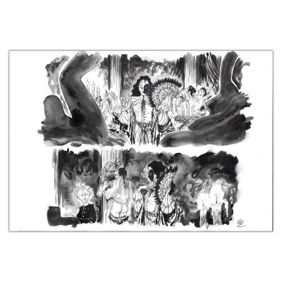 Edouard Cour | Soli Deo Gloria - Planche originale 176 | Achetez de l’Art