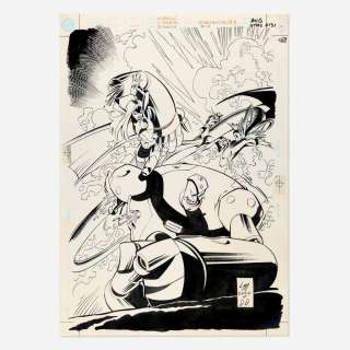 Lee Moder and Dan Davis, Stars and S.T.R.I.P.E. #13 Cover Original Art (DC Comics, 2000) | Landry Pop Auctions