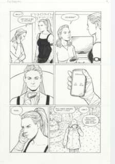 Terry Moore | Five Years Issue 6 Page 18 Original Art | Terry Moore