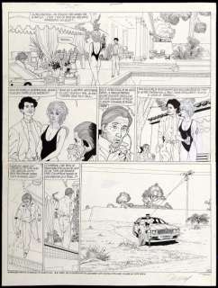 Renaud - Planche originale (p.10) - Jessica Blandy T.5 - Peau d’enfer | Catawiki