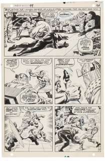 Jack Kirby, Sid Shores - Tales of Suspense #99 (1968) Page 7 Original Comic Art - 16 x 10.5 | Goldin