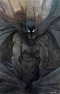  - Batman - Original Painting - Fran Mariscal Signed  - Art original 