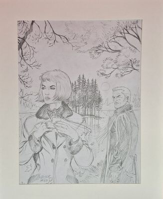 Olivier Grenson, Jean Dufaux (Scénariste) | Couverture non retenue du tome 5 de Niklos Koda | 2DGalleries