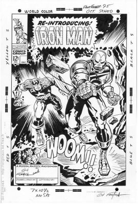 Gil Formosa | IRON MAN Cover | 2DGalleries