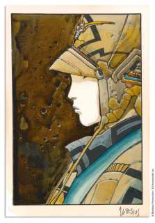 Moebius Moebius Illustration... | MOEBIUS MOEBIUS Illustration originale utilisée en... | Daniel Maghen Enchères