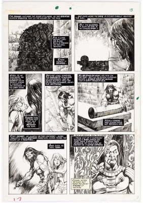 John Buscema (Crayonné), Alfredo Alcalá (Encrage) | John Buscema - The Savage Sword of Conan: #20 - Planche 13 | 2DGalleries