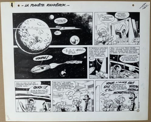 Pierre Seron | La planete Ranxerox planche 4 | 2DGalleries