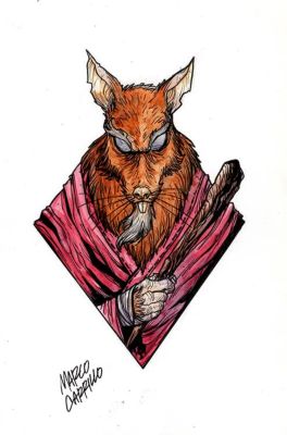 Marco Carrillo | Splinter Illustration Signed by Marco Carrillo | Raremarq (Buy It Now)