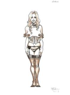 Bleda, Sergio - Original drawing - Attention - BDSM - Art original | Catawiki