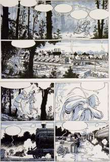 Jérôme Jouvray | « Lincoln » – Planche originale n° 22 – Tome 8 – Jérôme Jouvray | Zic et Bul