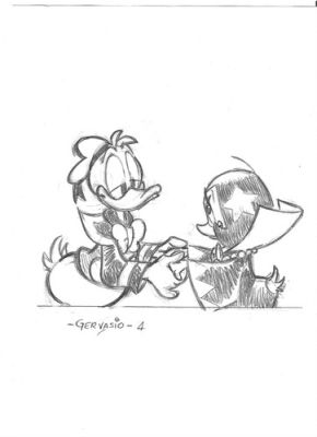 Marco Gervasio Marco Gervasio Bozzetto Originale Copertina Alt. I tesori Disney | eBay Europe (Buy It Now)