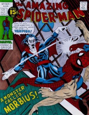 AMAZING SPIDER-MAN # 101 COVER RECREATION ORIGINAL COMIC COLOR ART ON CARD STOCK | eBay US (Buy It Now)