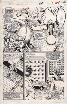 Marvel Comics Presents #160 Original Art - New Warriors & Slapstick | eBay US
