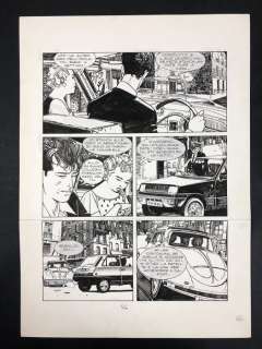 Dylan Dog Almanacco Paura - Luigi Siniscalchi - tavola originale - Page volante - (1995) | Catawiki