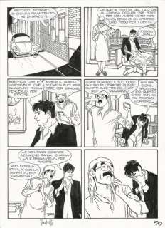 Dylan Dog #344 - Giorgio Pontrelli - tavola originale "Il Sapore dell’acqua" - EO - (2015) | Catawiki