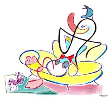 Donald - Garabatember Style - Original Artwork - Tony Fernandez - Art original - (2016) | Catawiki