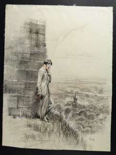 Giuseppe Siria - "L’uomo orgoglioso che pianse" Illustrazione Originale (Master Of Drawing) | Catawiki