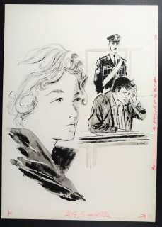 Guido Crepax - "Il figlio senza perdono" Illustrazione Originale (Master Of Drawing) | Catawiki