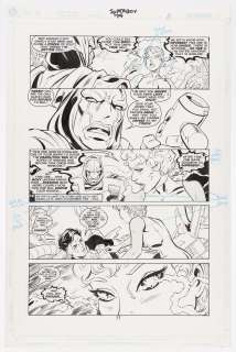 SUPERBOY #79 PAGE ORIGINAL ART BY TOM GRUMMETT. | Hake’s
