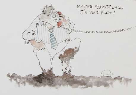 Hermann | Illustration humoristique Ã  l’encre de Chine et Ã… | Banque Dessinée