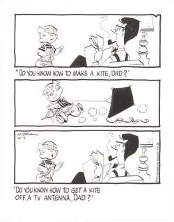 48: Ketcham Dennis the Menace 6/5/73 original comic art | Russ Cochran