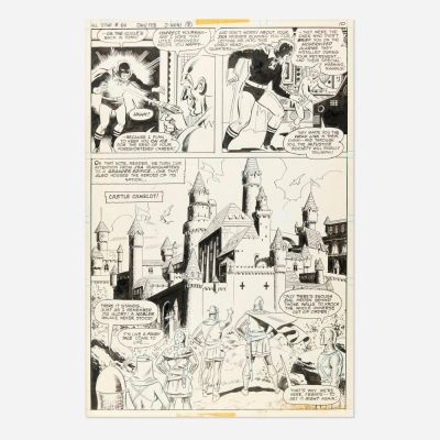Lot 211 - Wally Wood, All-Star #64 Story Page 10 Original Art (DC Comics, 1976) | Landry Pop Auctions