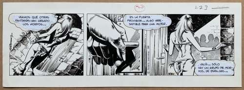 AXA (1983) - ORIGINAL ARTWORK by ROMERO, Enrique B | Excalibur Auctions