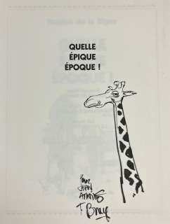 * Boucq - Ensemble... | * Boucq - Ensemble de 5 dédicaces : Quelle épique époque,... | Tessier Sarrou