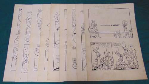 Original Golden Age Comic Art. Two Stories. | Weiss Auctions