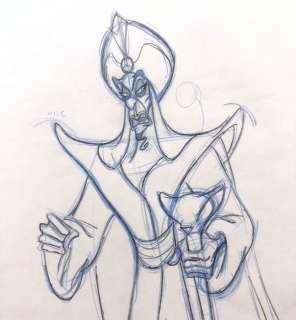 Aladdin - Original Animation drawing of Jafar from Â«Â AladdinÂ Â» (Walt Disney, 1992) - EO - (1992) | Catawiki