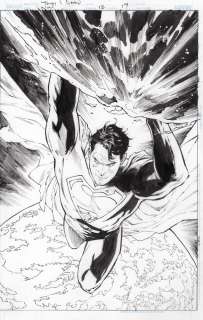 Tony Daniel | WONDER WOMAN 12 Superman Splash | Tony Daniel