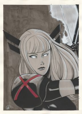 Mark Alvarado | Illyana Rasputin (Magik) Original Art | Raremarq (Buy It Now)