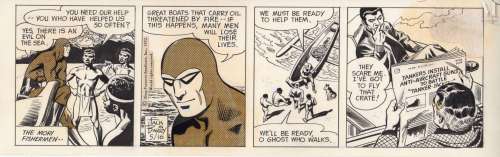 Barry, Sy (Né En 1928) | The phantom, strip du 15 mai 1972. | Millon