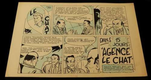 Planche - BD - Greg pseudo M. Denys - Region: - Dimensions: L360mm - Poids…