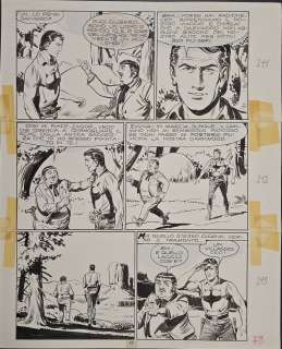 Tavola originale Gallieno Ferri Zagor n. 45 “Satko” pag. 73 | Venere Comic Art