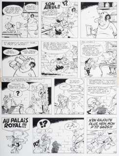 Remacle Marcel (1926-1999) Planche... | REMACLE Marcel (1926-1999) Planche originale encre... | Stanley’s Auction