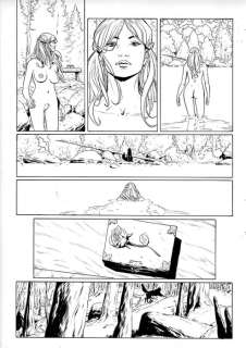 Trif - original artwork "La Belle et la Bete2" Dernier page - Page volante | Catawiki