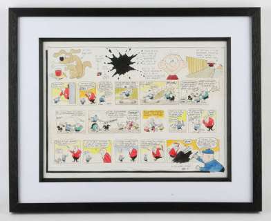 Leo Baxendale (1930 2017) Original colour artwork in comic art style, ’Dudley’s Diary’ Part 2,… | Ewbank’s