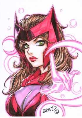 Scarlet Witch by Derrick Chew