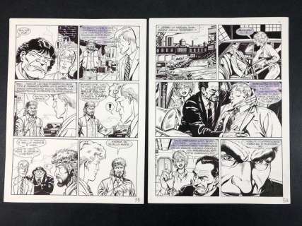 Martyn Mistére - Programma "multilife" - 2 tavole originali - (2004) | Catawiki