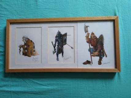 Broeders, Ken - 3 Originele tekeningen in kleur - Voorbij de Steen - (2001/2003) | Catawiki