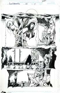 Original Art for Rise of Apocalypse Issue 3, Page 17 by Adam Pollina and Al Milgrom | mycomicshop.com