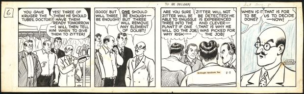 Lank Leonard | Mickey Finn daily strip | Galerie Laqua