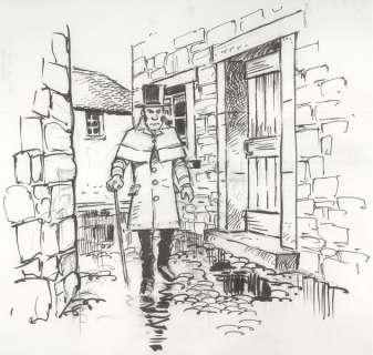 Lambil | Les Tuniques bleues, illustration Ã  l’encre de Ch… | Banque Dessinée