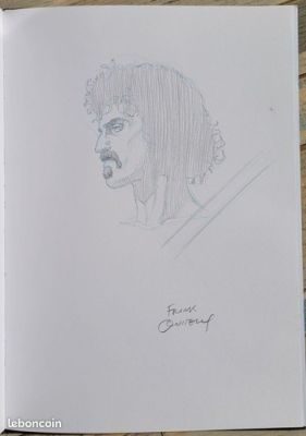 FRANK QUITELY dedicace comics Superman Sandman original art Frank Zappa | eBay Europe (Buy It Now)