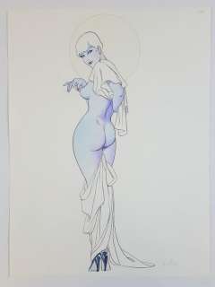 Leone Frollo - Illustr. Origin. "Alla Luce della Luna" - Page volante | Catawiki